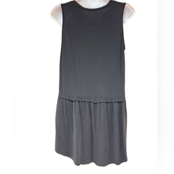 Mod Ref Charcoal Gray Peplum Tank Top Women's Size Medium - Picture 1 of 3